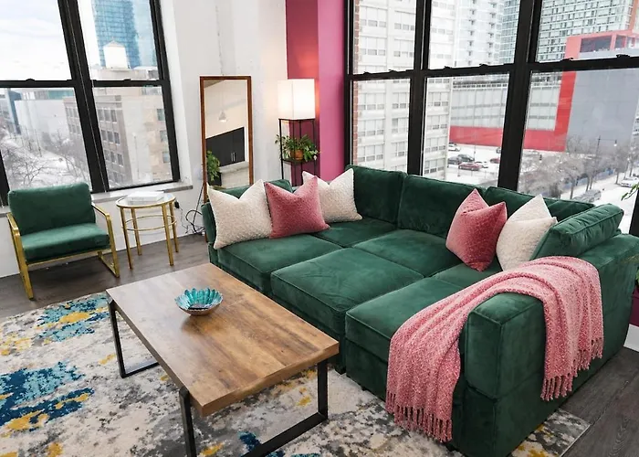 Appartamento South Loop 2br Corner Unit With Natural Light, Optional Parking And Guest Access Near Downtown And Mccormick Place Chicago