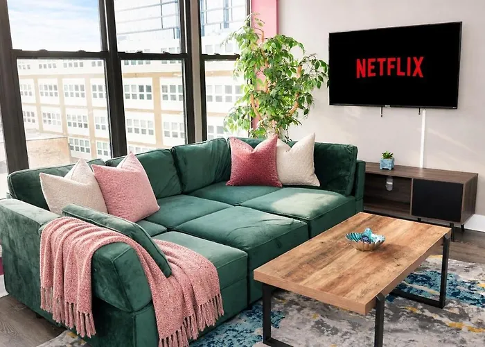 South Loop 2br Corner Unit With Natural Light, Optional Parking And Guest Access Near Downtown And Mccormick Place * Chicago